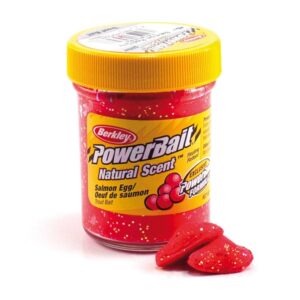 Berkley Powerbait Natural Scent Trout Bait Glitter Salmon Egg Red