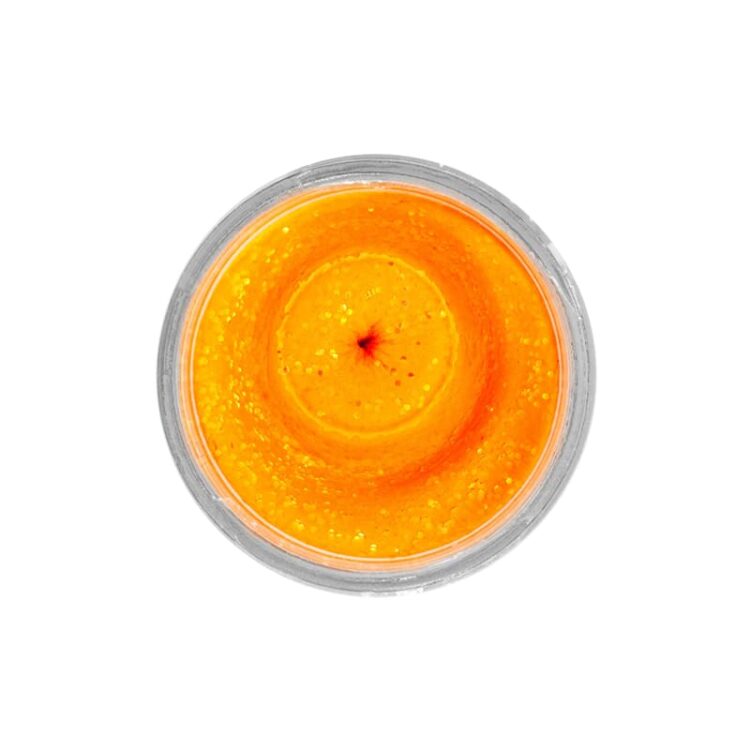 Berkley PowerBait Trout Bait Knoblauch Fluo Orange