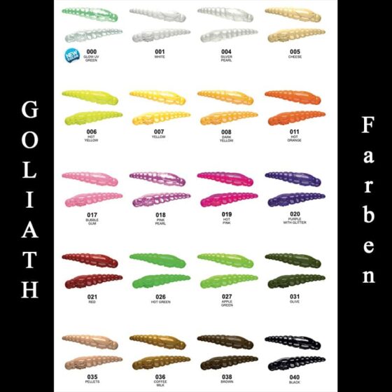 Libra Lures Goliath-Farben