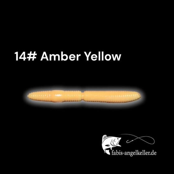SE-BAITS R -WORM-amber yellow
